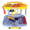 Kit Bancada de Ferramentas Infantil Oficina Para Crianças Brinquedo Didático Com Acessórios 54 Peças - 5