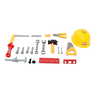 Kit Bancada de Ferramentas Infantil Oficina Para Crianças Brinquedo Didático Com Acessórios 54 Peças - 6