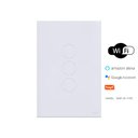 Ver imagem 1 de Interruptor Touch Glass 3 Botões Wifi Branco Lumenx 4x2