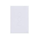 Ver imagem 2 de Interruptor Touch Glass 3 Botões Wifi Branco Lumenx 4x2