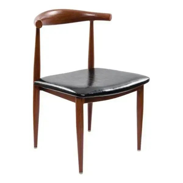 Cadeira Design Pelegrin Pel-1521 Marrom e Preta