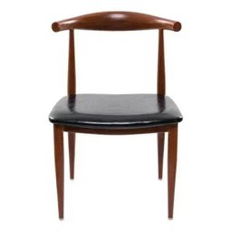 Cadeira Design Pelegrin Pel-1521 Marrom e Preta - 2