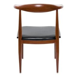 Cadeira Design Pelegrin Pel-1521 Marrom e Preta - 5