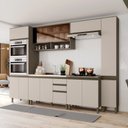 Ver imagem 1 de Cozinha Modulada Completa 06 Peças 100% MDF com Torre Quente e Paneleiro Connect