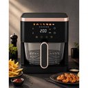 Ver imagem 3 de Fritadeira Elétrica sem Óleo Air Fryer Digital Home Goods Preto Bivolt
