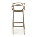 Ver imagem 5 de Kit 6 Banquetas Allegra com Encosto Design Cozinha/bancada - Nude