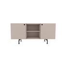 Ver imagem 1 de Rack Tube 2 portas 1 Nicho 132x62x42 Sal Rosa - Mdf Arauco