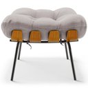 Ver imagem 5 de Puff Decorativo Costela L02 Linho Bege - Lyam Decor