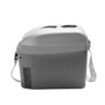 Mini Cooler 2 7L Cinza Fosco Com Porta Copos 12V Com Alca - TV013 - 1