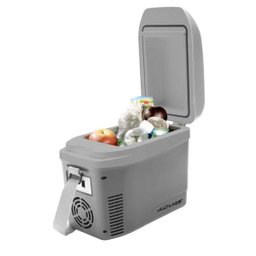 Mini Cooler 2 7L Cinza Fosco Com Porta Copos 12V Com Alca - TV013 - 2