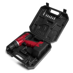 Parafusadeira e Furadeira Elétrica Bivolt 12V Vermelho Multilaser Ho045 - 1