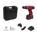 Ver imagem 2 de Parafusadeira e Furadeira Elétrica Bivolt 12V Vermelho Multilaser Ho045