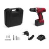 Parafusadeira e Furadeira Elétrica Bivolt 12V Vermelho Multilaser Ho045 - 2