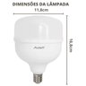 Kit 2 Lâmpadas 50w Alta Potência Super Led Premium 6500k AVANT - 4