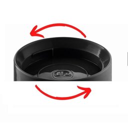 2 Pote Organizador Conecta Multiuso Empilhável 1200ml Preto - 3 2 Pote Organizador Conecta Multiuso Empilhável 1200ml Preto - 3