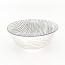 Ver imagem 2 de Bowl em Cerâmica Desenho Listras Marrom M