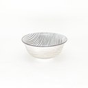 Ver imagem 1 de Bowl em Cerâmica Desenho Listras Marrom M