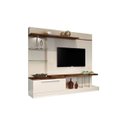 Ver imagem 1 de Home Theater Allure Para TV até 60 Polegadas - Off White / Deck - Hb Móveis