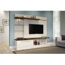 Ver imagem 2 de Home Theater Allure Para TV até 60 Polegadas - Off White / Deck - Hb Móveis