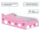 Ver imagem 3 de Cama Solteiro Infantil 197x91,5cm para Quarto Personagens Nuvem Menina K02 - D’Rossi