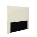 Ver imagem 1 de Cabeceira Cama Box Casal 140 Cm Dubai Linho S04 - D'Rossi Cor Natural
