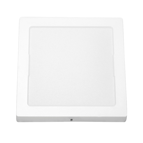 Painel Com Placa de Led Taschibra 18W Lys Quadrado Sobrepor Bivolt 3000K Amarelo Quente