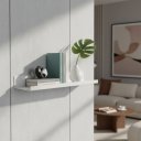 Ver imagem 1 de Prateleira Chapa Metal Branco Microtextura 50cm