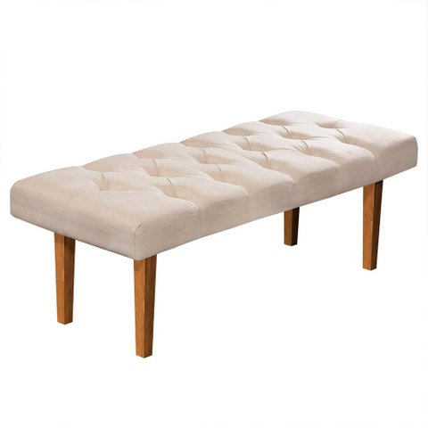 Recamier Banco Quarto Paris 150cm Suede Pavia:Bege