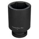 Ver imagem 1 de Soquete de Impacto Sextavado Longo 55mm Encaixe 1" Tramontina PRO