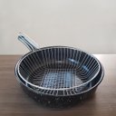 Ver imagem 4 de Frigideira Com Tampa E Cesto Para Fritura 2,7l Frigideira Esmaltada 3 Em 1 Fritadeira