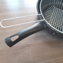 Ver imagem 5 de Frigideira Com Tampa E Cesto Para Fritura 2,7l Frigideira Esmaltada 3 Em 1 Fritadeira