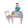 Mesa Criativa Didática Bebê Infantil Crianças 3 A 12 Anos:Rosa - 4