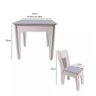 Mesa Criativa Didática Bebê Infantil Crianças 3 A 12 Anos:Rosa - 6