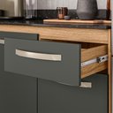 Ver imagem 6 de Armario de Cozinha com Balcão Fit com 11 Portas e 1 Gaveta Freijo/chumbo