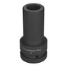 Soquete de Impacto Sextavado Longo 15/16" Encaixe 1" Tramontina PRO - 1