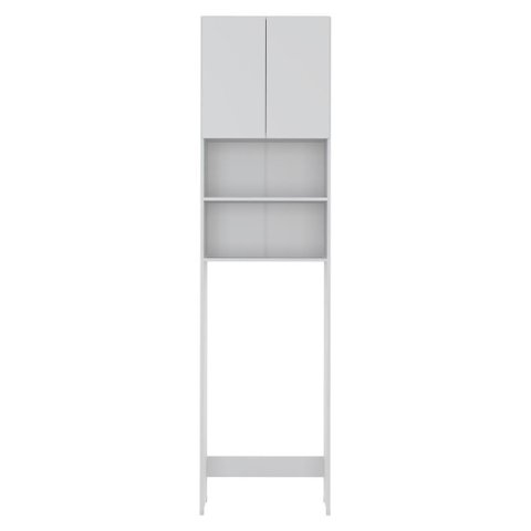 Armário De Banheiro P/ Vaso Sanitário Multimóveis Com 2 Portas Branco