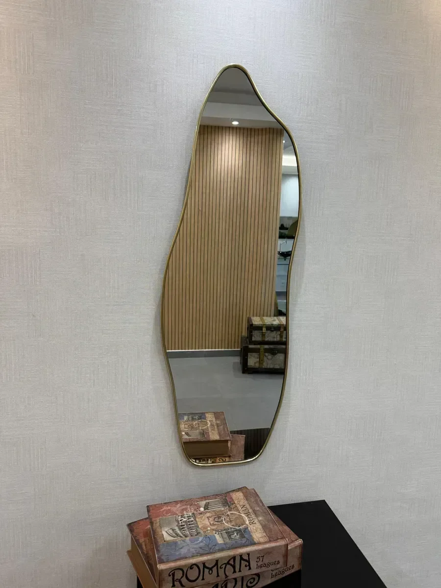 Ver imagem 3 de Espelheira Organico 115x40 E06 Mold/flex Dourado
