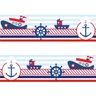 adesivo faixa border mar marinheiro decoração infantil - 1