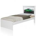 Ver imagem 2 de Cama Solteiro Carro Sport Verde com Colchão
