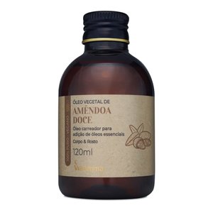 Óleo Vegetal de Amêndoa Doce Via Aroma 120ml - Amêndoa Doce