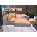 Ver imagem 1 de Sofá de Canto SFC_MA 03 que se Transforma em Sofá Cama de Casal Resistente e Confortável Sued