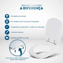 Ver imagem 3 de Assento Sanitário Sabatini Azul para Vaso Icasa