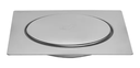 Ver imagem 1 de Ralo Inox Para Piso Click Cromado 15x15 Cm