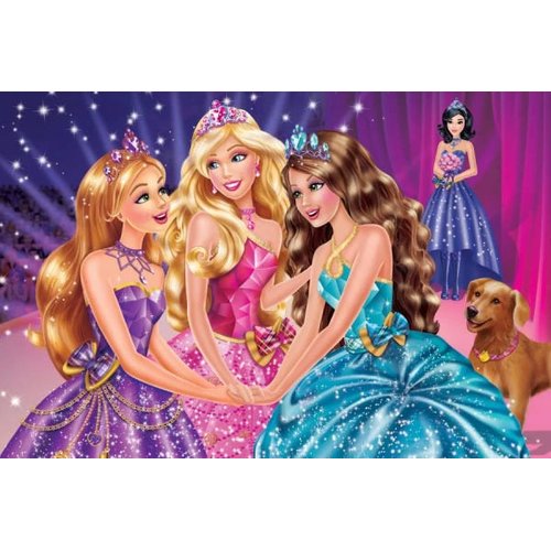 Barbie Escola de Princesas - Mesa de Jantar 