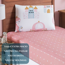 Ver imagem 5 de Jogo Lençol Infantil Solteiro Bouti 2 Peças 200 Fios Estampado Toque Seda:princess