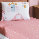 Ver imagem 1 de Jogo Lençol Infantil Solteiro Bouti 2 Peças 200 Fios Estampado Toque Seda:princess