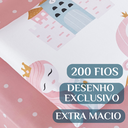 Ver imagem 3 de Jogo Lençol Infantil Solteiro Bouti 2 Peças 200 Fios Estampado Toque Seda:princess