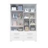 Guarda Roupa Charlô Branco Liso - Móveis Peroba - 2
