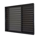 Ver imagem 1 de Janela de Correr Alumínio Preto 03 Folhas Veneziana Classic - 120x150