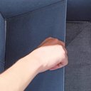 Ver imagem 5 de Cesto de Roupa Suja Multiuso Dobrável 60L Tecido Oxford 600D Cinza Kangur